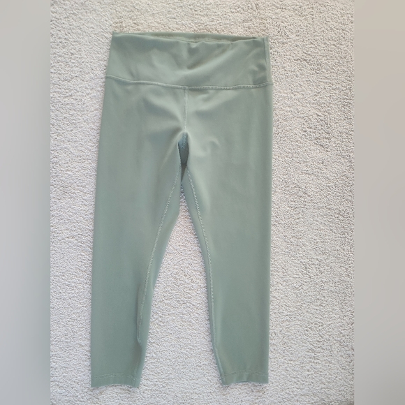 Lululemon Green High-waisted Leggings Sz 14 - Picture 2 of 9